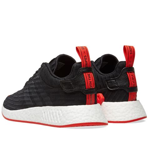 adidas nmd r2 pk schwarz rot